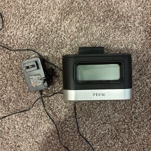 iHome Black and Silver Speaker System